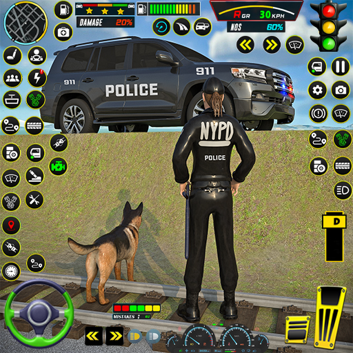 Jeu Police américaine Chase 3D