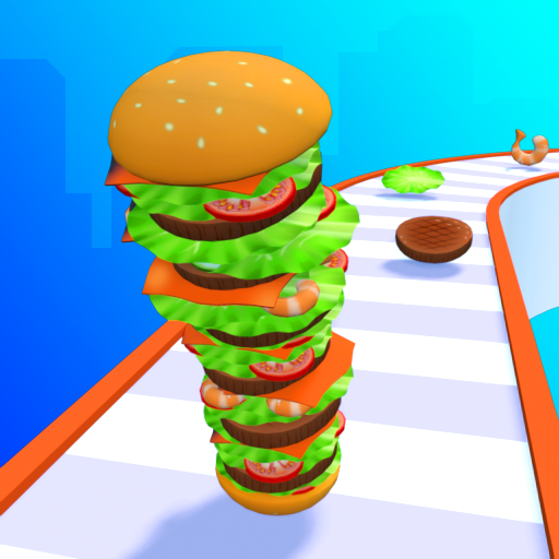 Burger Stack Runner 3D