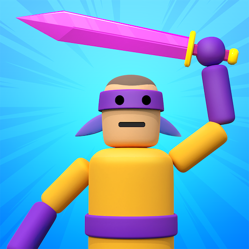 Ragdoll Ninja—permainan perang