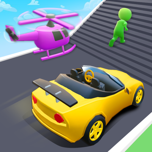 Shape Race: Car Transform Race