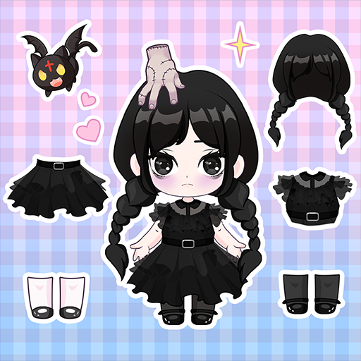 Sweet Chibi Doll Dress Up Game