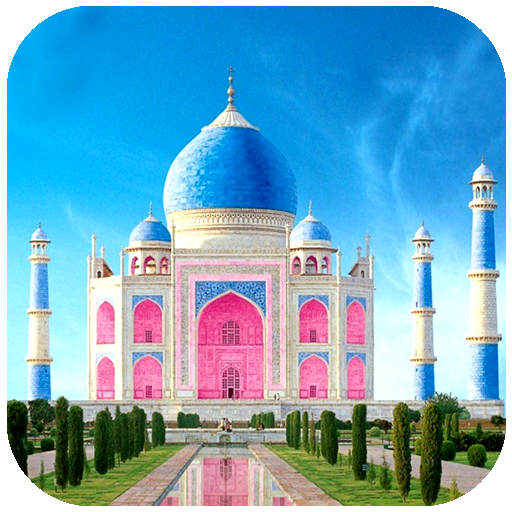 Taj Mahal Photo Montage Frames