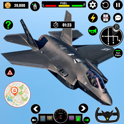 KampfJet Spiel-Flugzeug Spiele