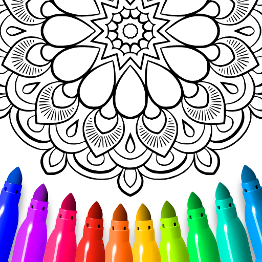 Mandala coloring book