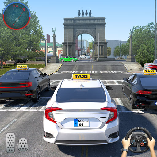 City Car Driving Taxi Games