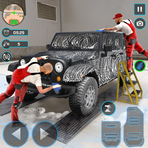 Car Wash Garage - Car Games 3D