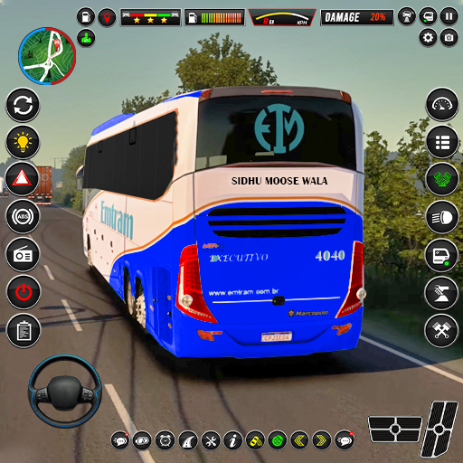 City Bus Driving Euro Bus Game