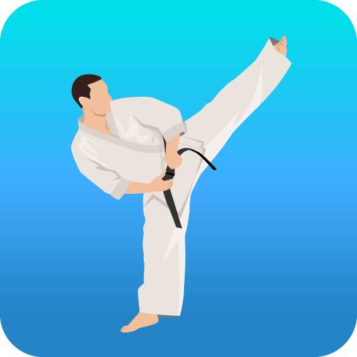 Allenamento di karate a casa