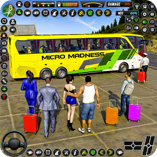 Real Coach Driver Bus Game 3d