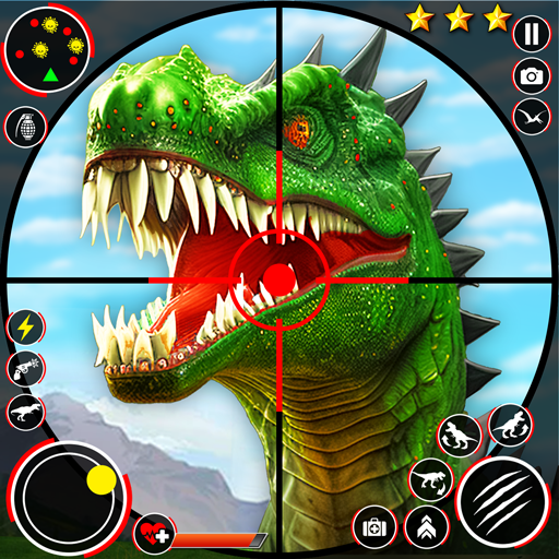 Real Dino Hunter 3D Gun Games