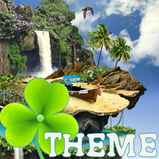 Tema Tropical GO Launcher EX