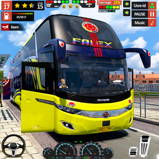 US Bus Driving Bus Games 3d