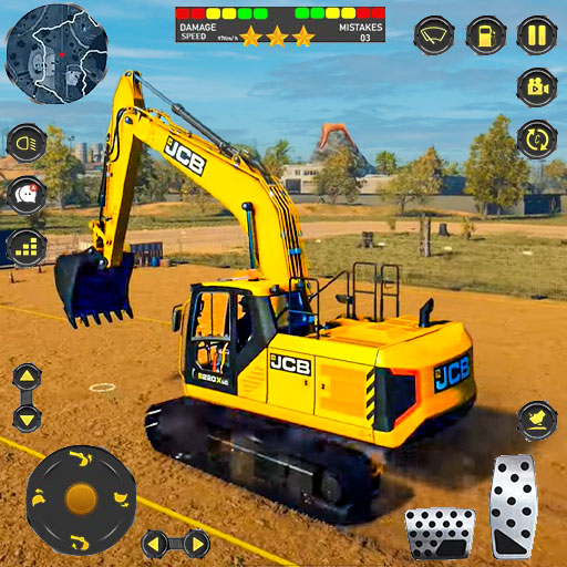 Heavy Excavator Game : Backhoe