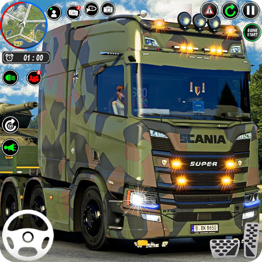 US Army Truck Military Game 3D