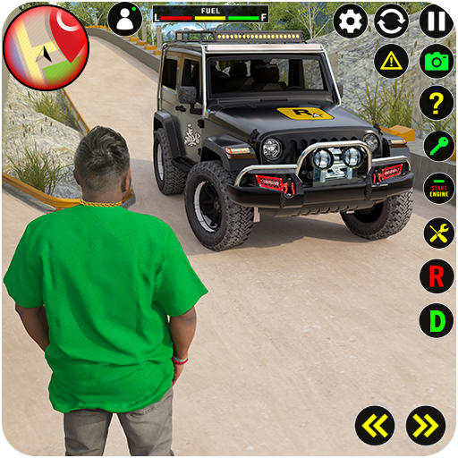 4x4 Mud Jeep Driving Games 3D