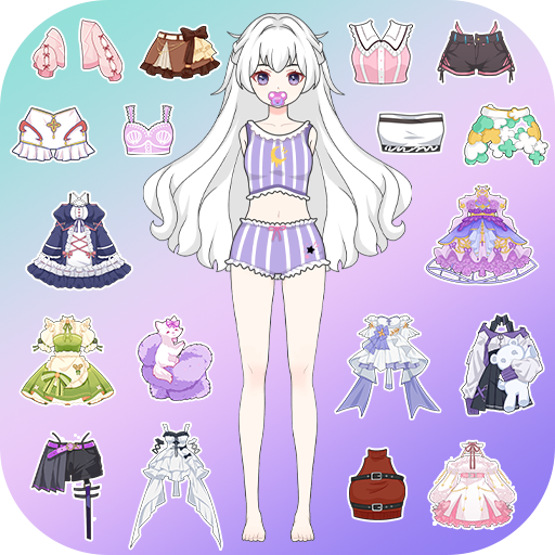 Bambola di carta Doll Dress Up