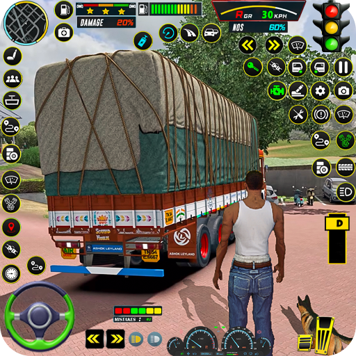 Real Indian cargo truck game