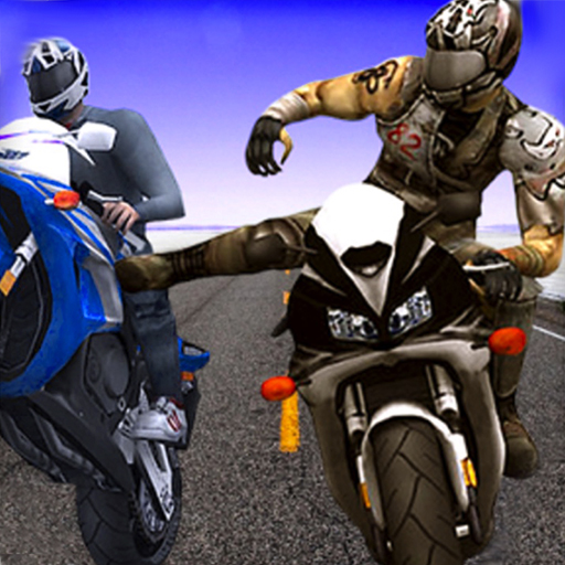 Highway Bike Attack Race Game