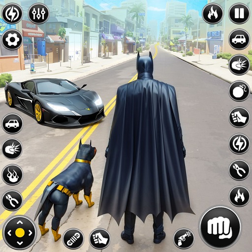 Bat Superhero Man Hero Games