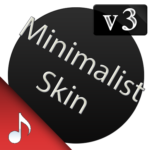 Poweramp v3 skin minimalist da