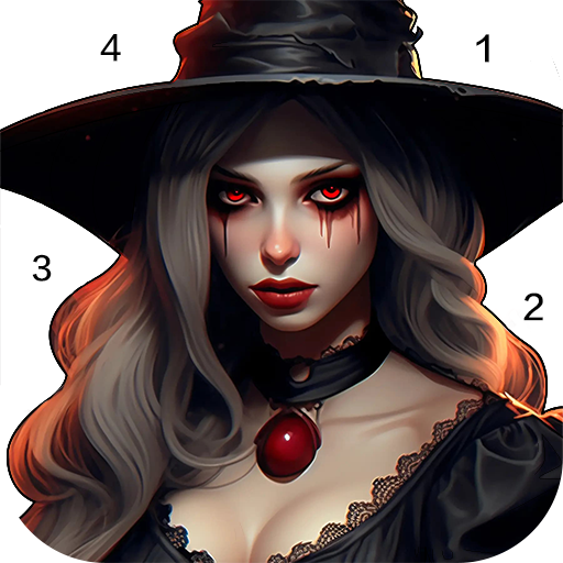 Halloween Witch Coloring Games