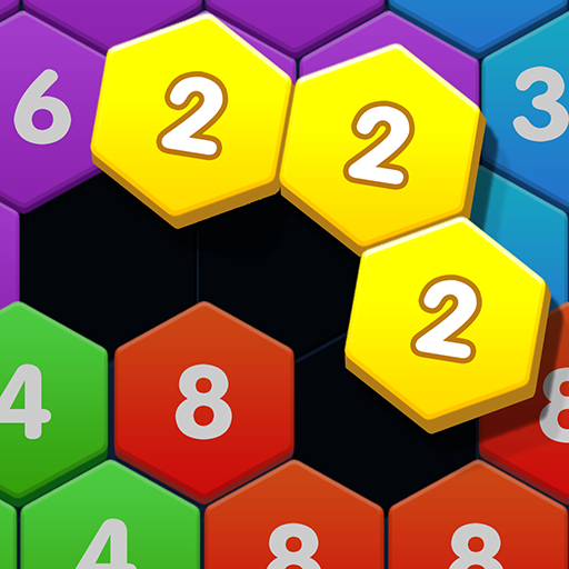 六边形合并-经典2048益智游戏