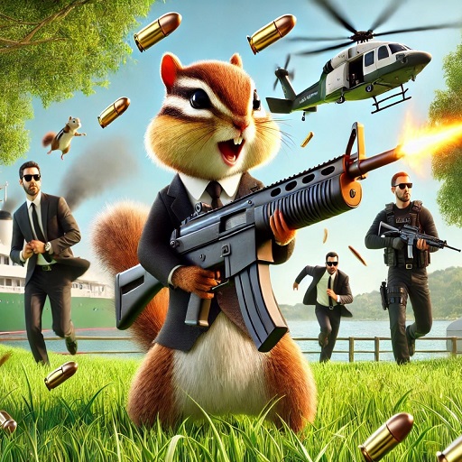 Squirrel Family 3D Gun Master