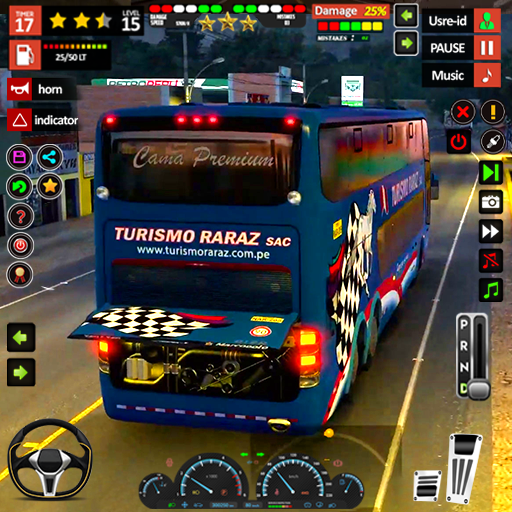 مدرب حافلة محاكي: حافلة 3D