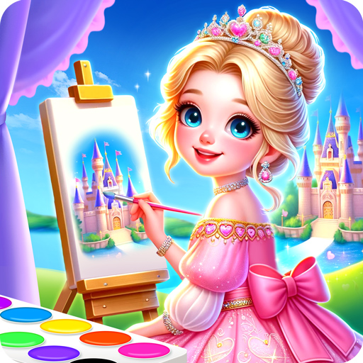 Colorir a Fantasia de Princesa