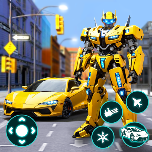 Robot Car Transform Fight Game