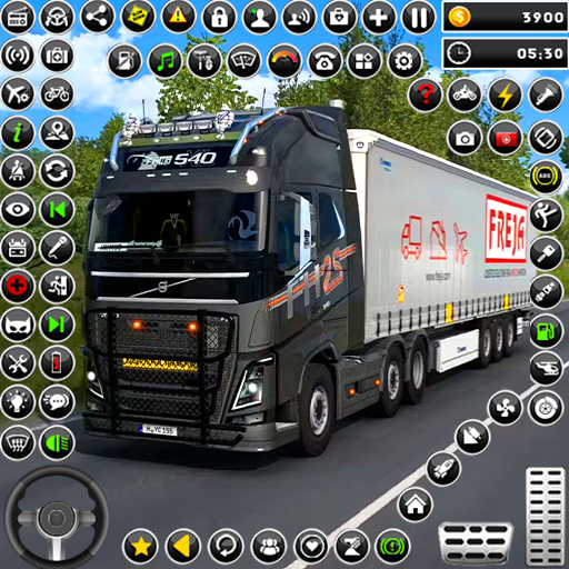 Ladungs-LKW-Simulator