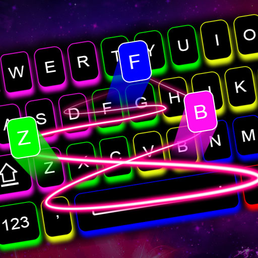 Keyboard & Tema LED Neon