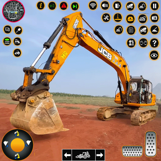 JCB Game 3D Heavy Excavator