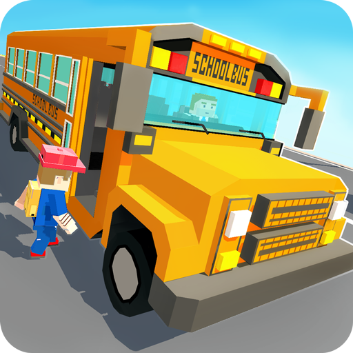 School Bus Farm Driving