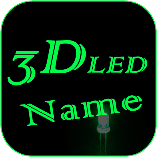 3D LED My Name Live Wallpaper
