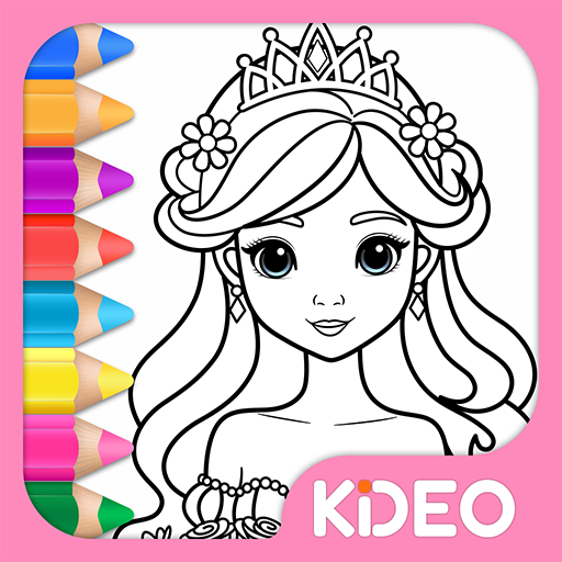 Coloriage Princesse Paillette