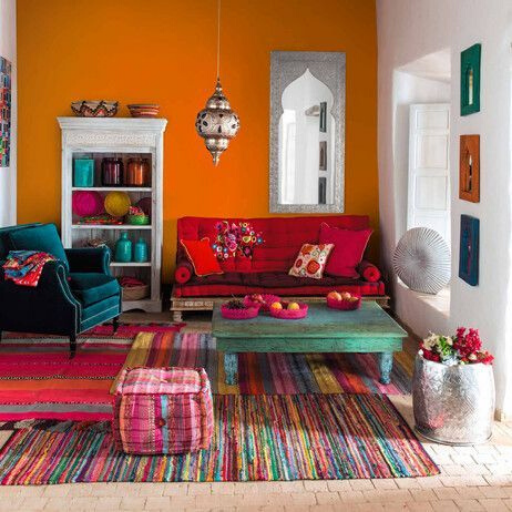 Indian living rooms.